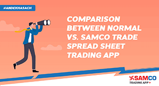 Comparison between Normal Trade Book vs. Samco Trade Spreadsheet
